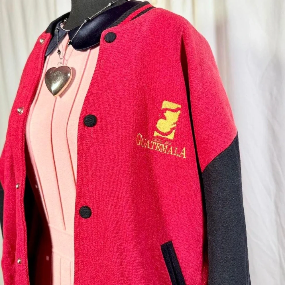 Vintage Guatemala Varsity Jacket –‎ L (see measurements)